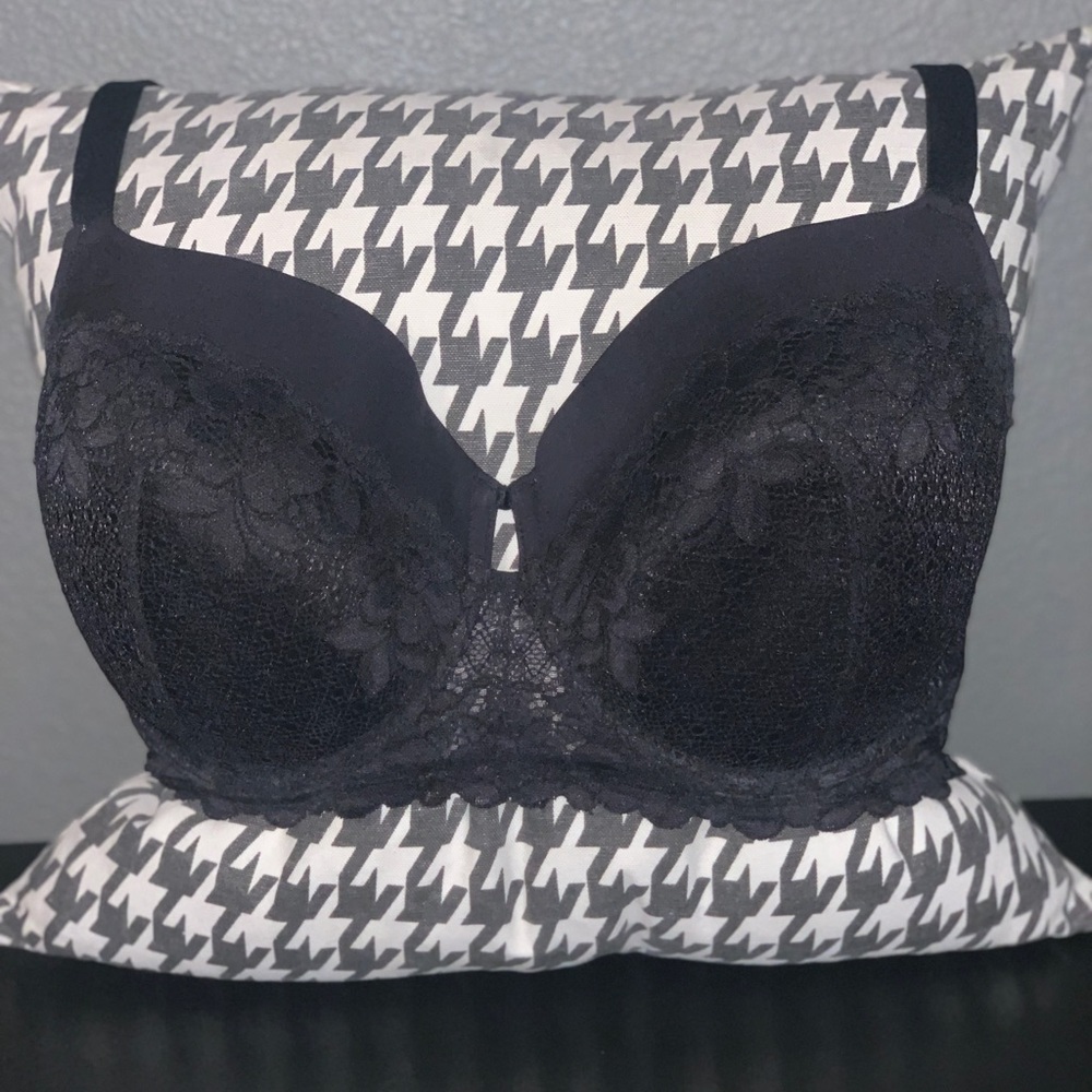 Bare Essential Lace Perfect Coverage Bra, 34G (US)